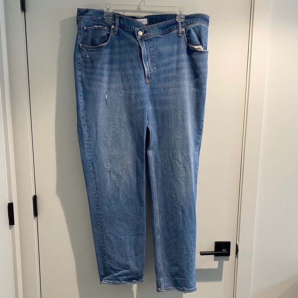 Abercrombie & Fitch Light Blue High Rise Jeans